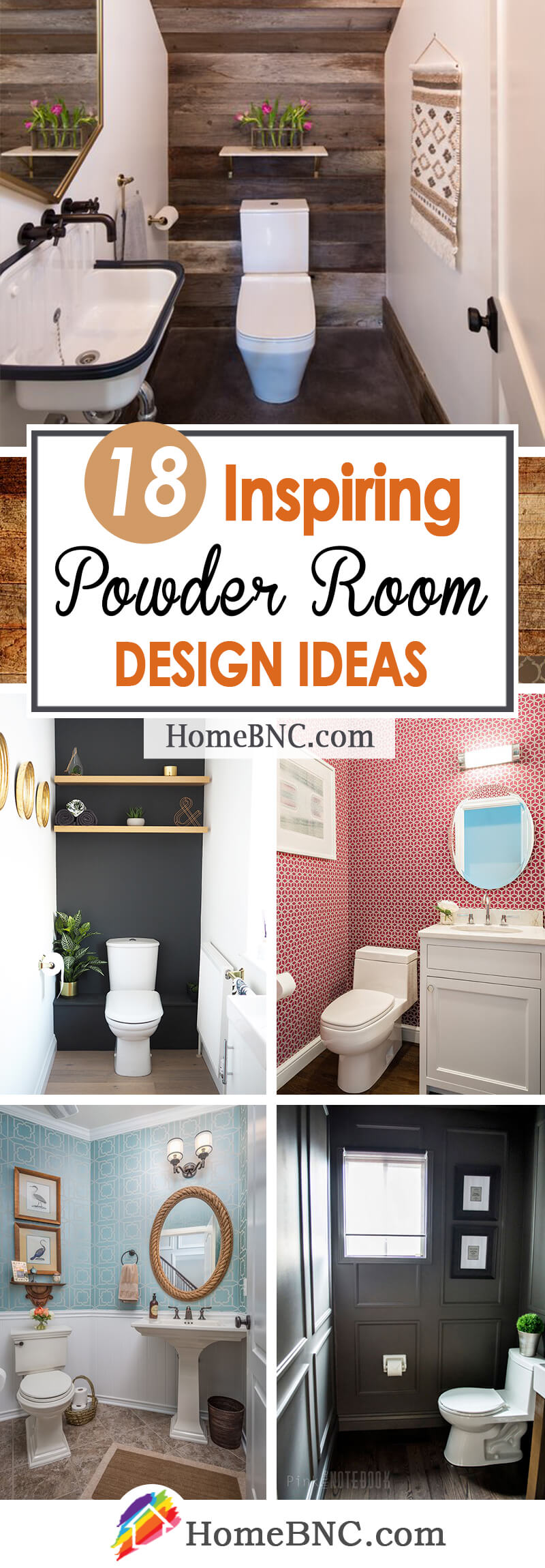 18 Best Powder Room Ideas And Designs For 2019