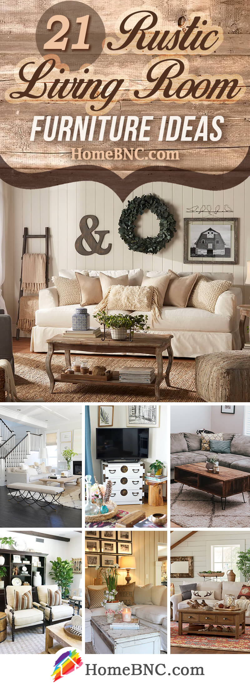 21 Best Rustic Living Room Furniture Ideas and Designs for ...