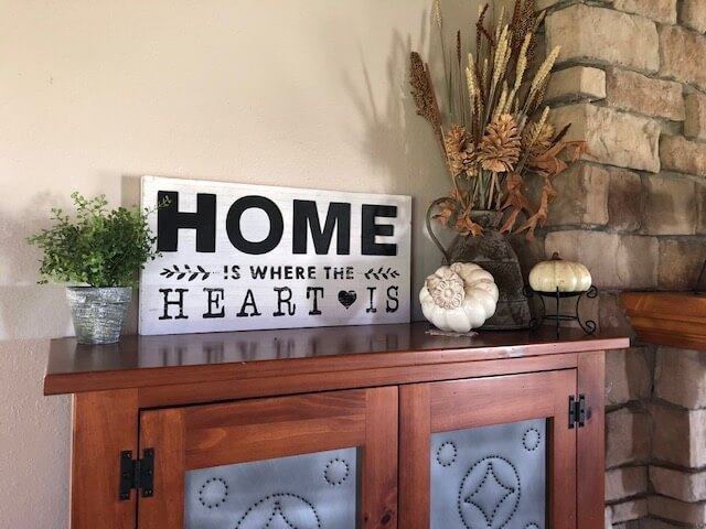 Home is Where the Heart Is Entry Greeting