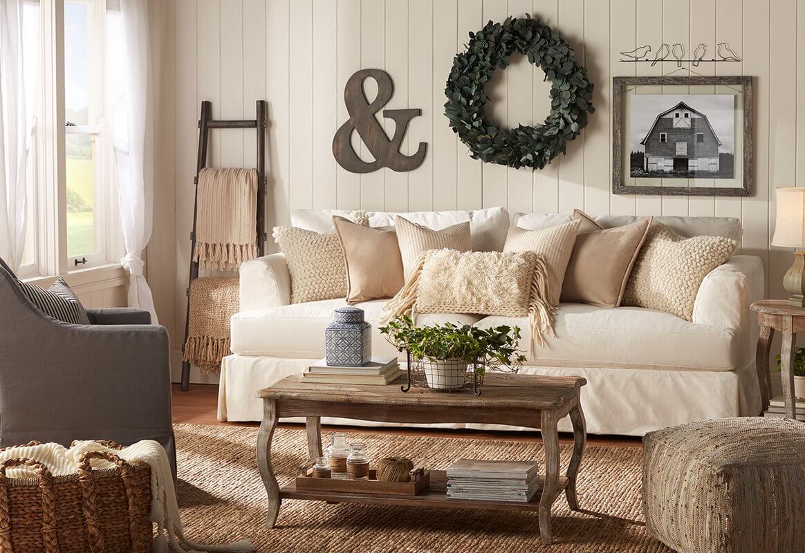 simple rustic living room ideas
