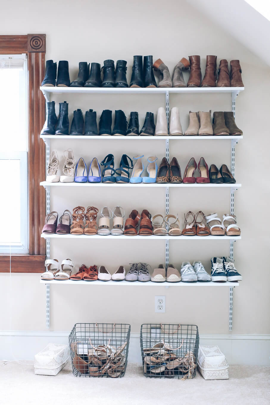 shoe shelf storage ideas