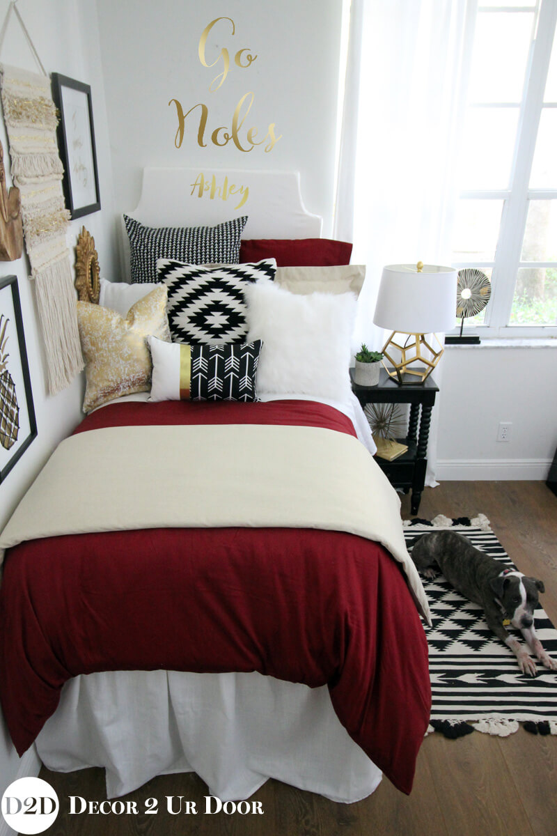 Maximize a Small Bedroom with Color and Pattern