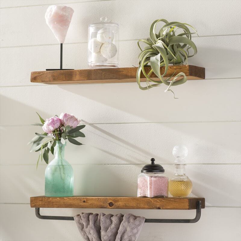 2-piece Floating Wall Shelf Set