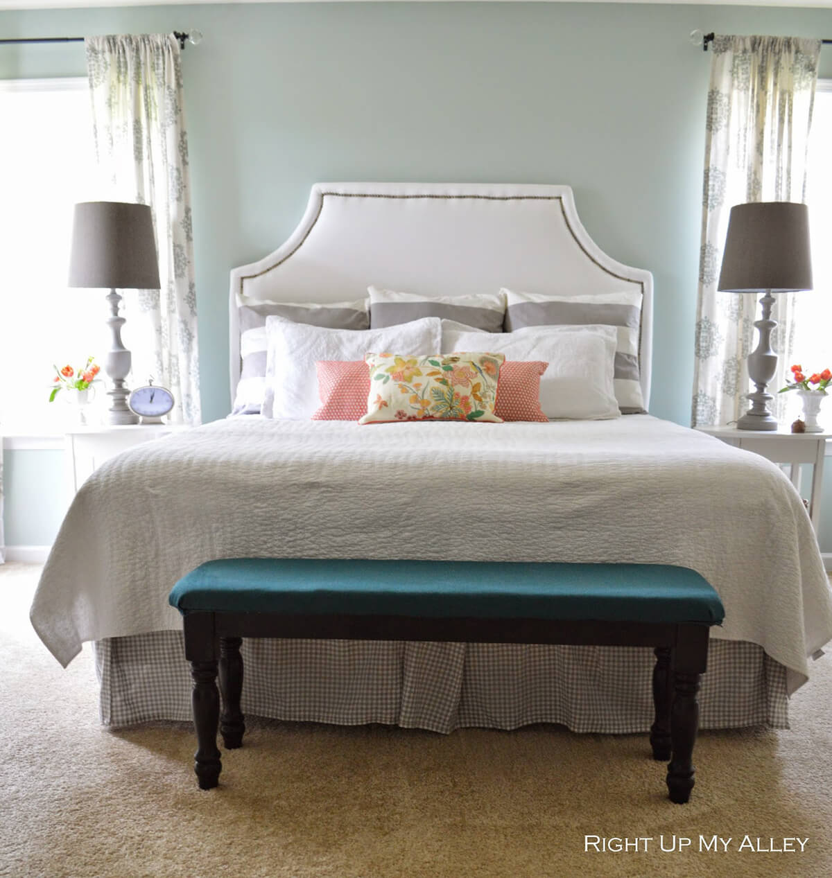 Contemporary Sleek & Serene Master Bedroom