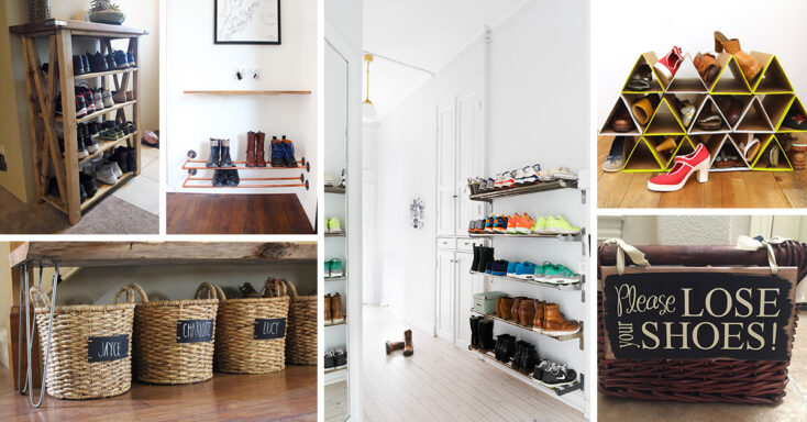 Featured image for 19 Clever Entryway Shoe Storage Ideas to Stop the Clutter