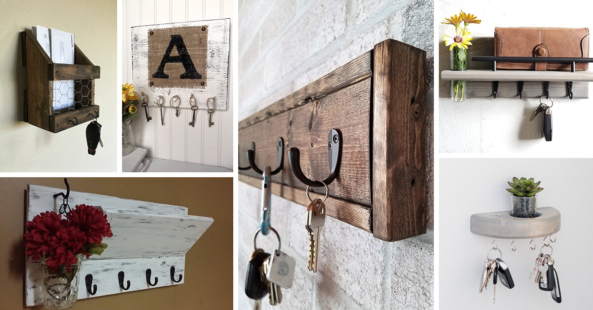 Best key holder online wall