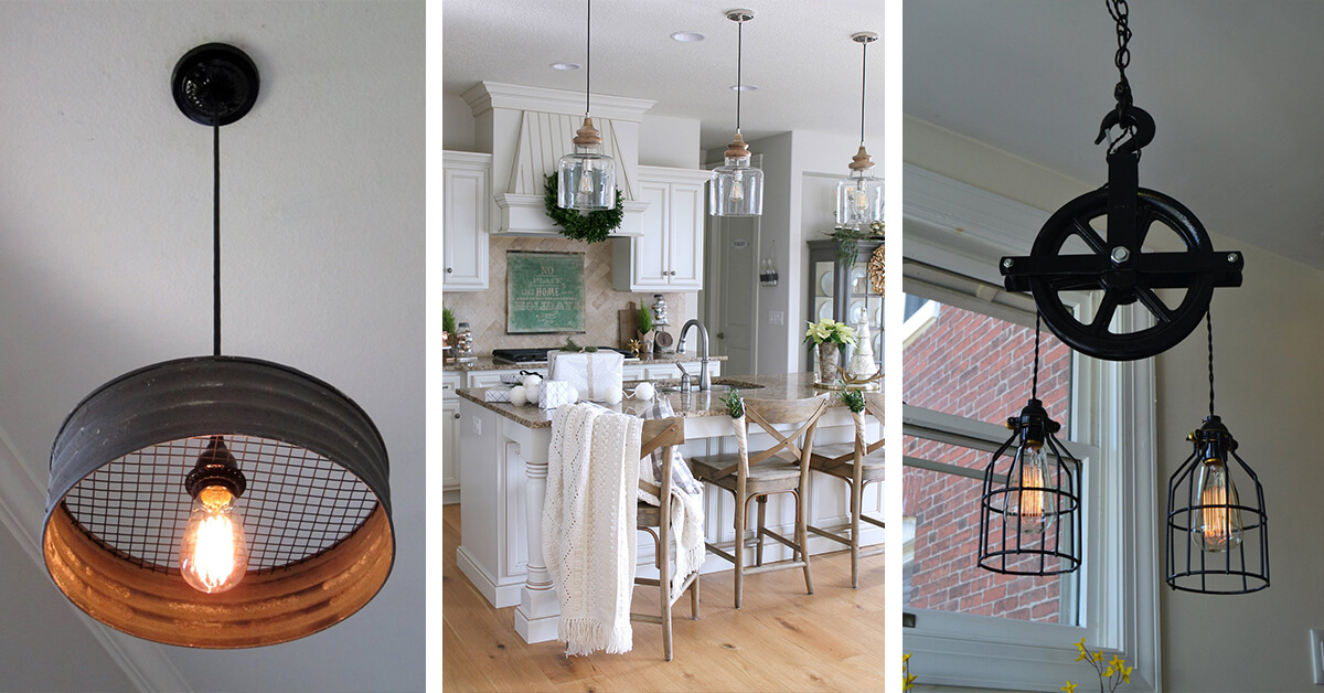 36 Best Kitchen Lighting Ideas And, Country Kitchen Light Fixtures