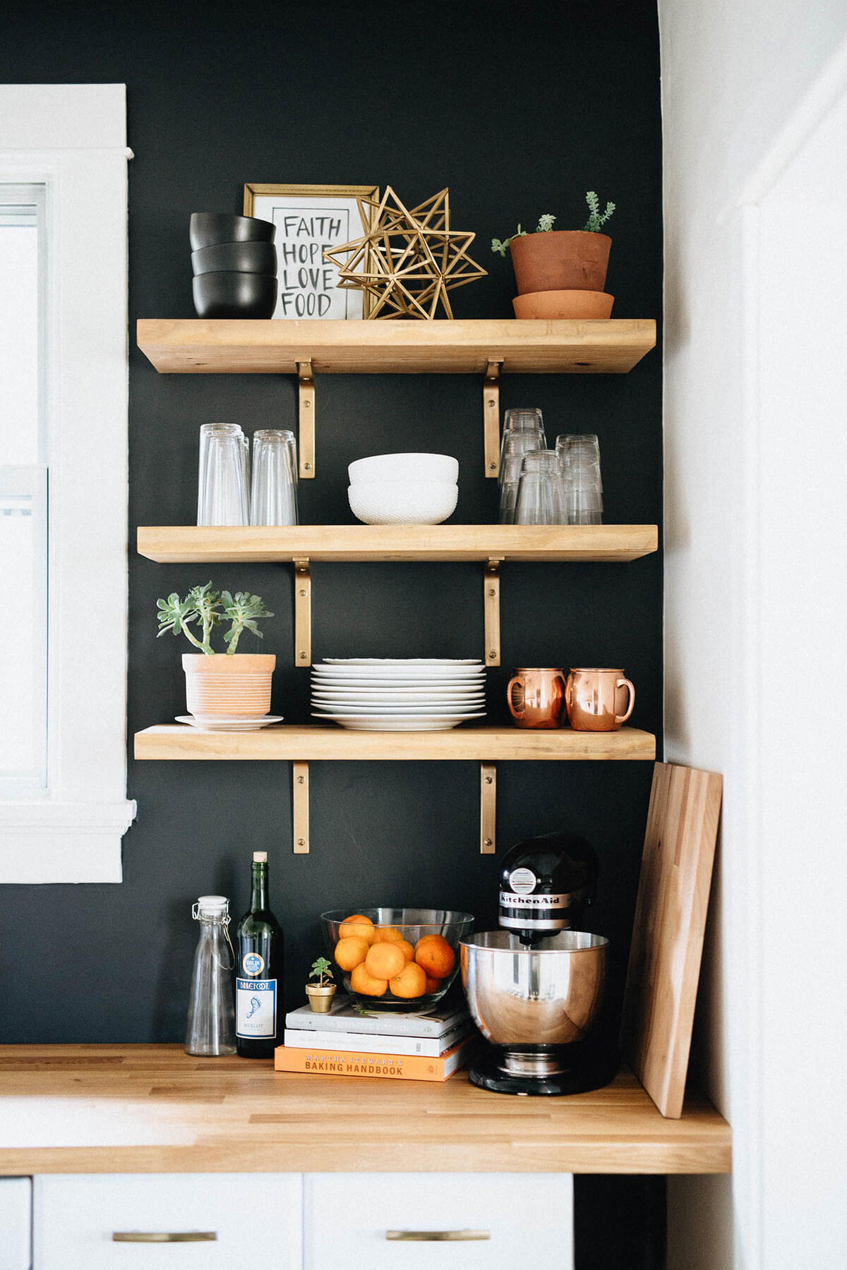 18 Best Open Kitchen Shelf Ideas and Designs for 2020