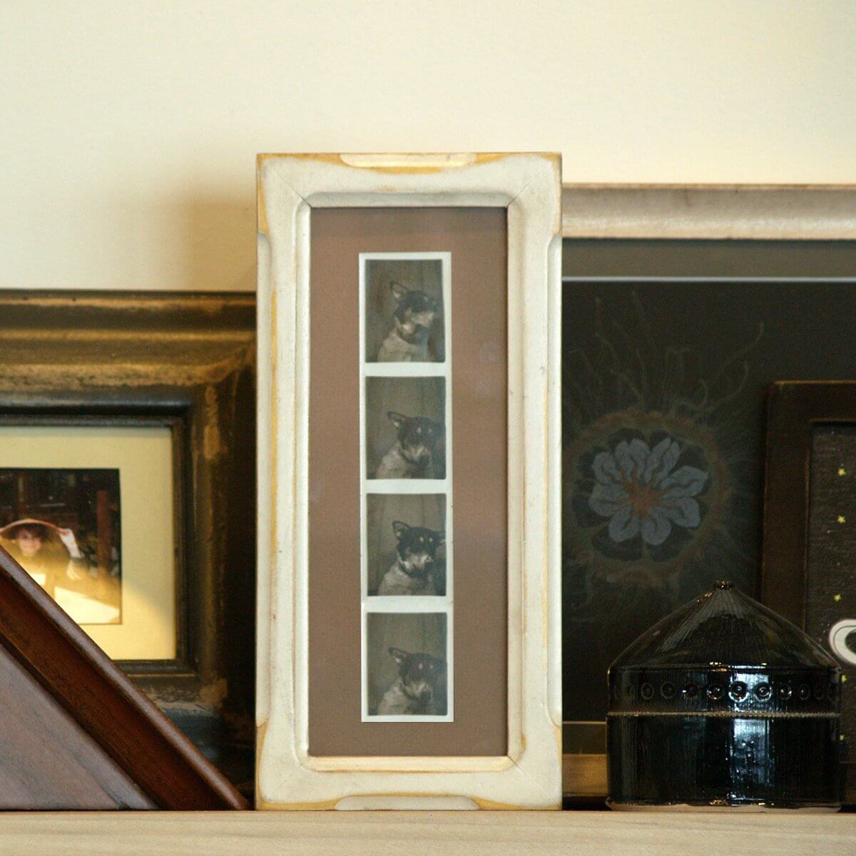 Uniquely Sized Photo Strip Vertical Display