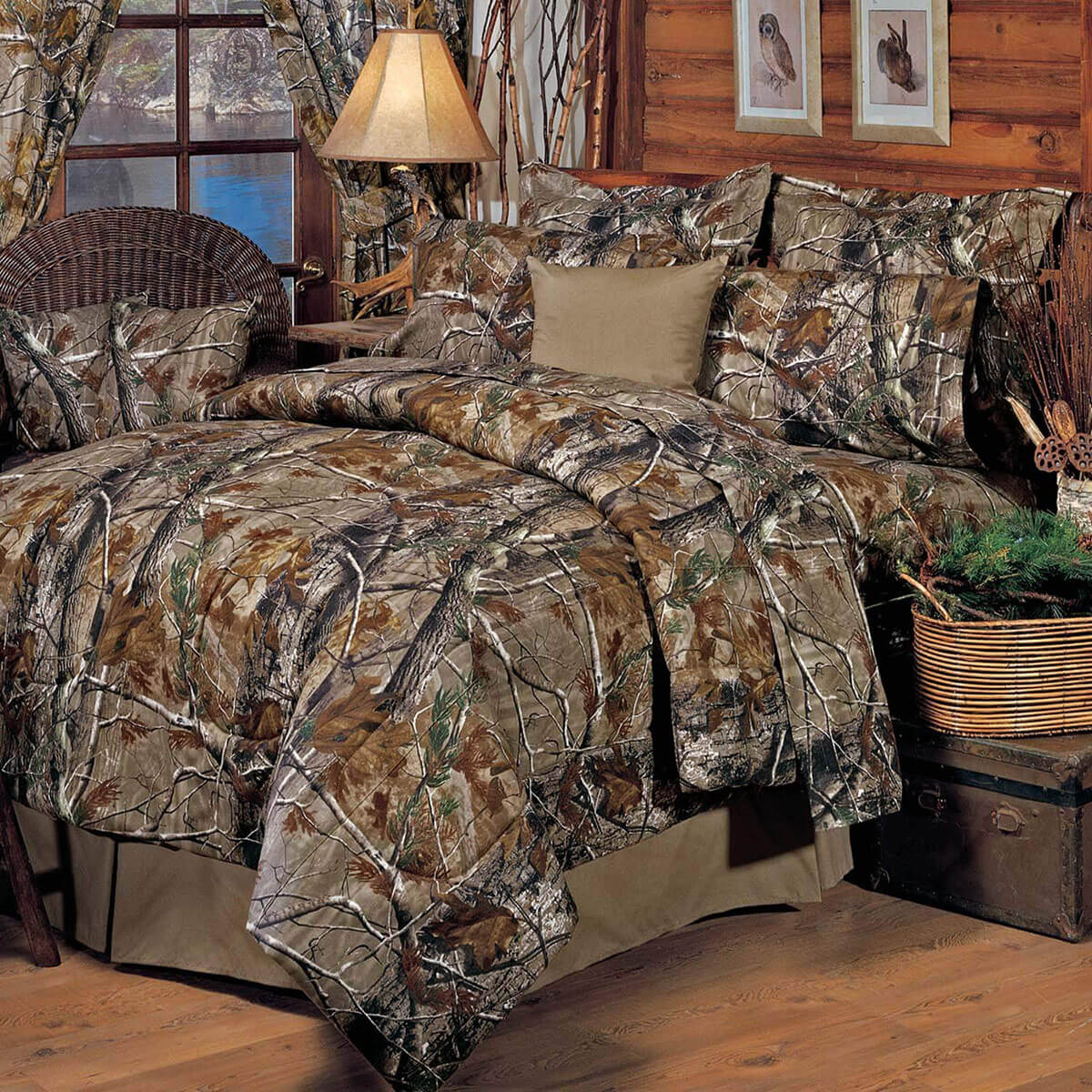 Stand Out by Blending in With Camo Bedding