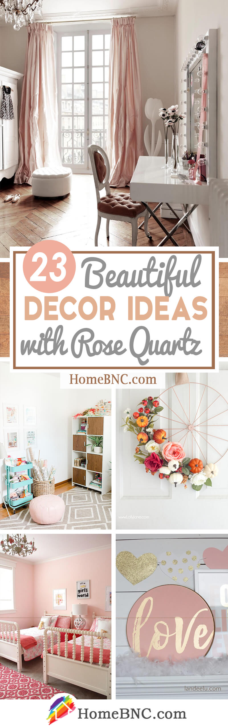 Rose Quartz Decorating Ideas