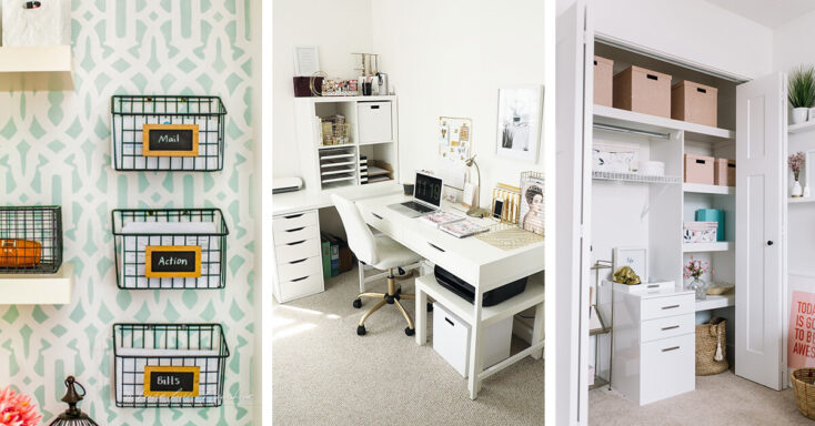 Featured image for 14 Genius Home Office Organization Ideas to Create the Perfect Workspace