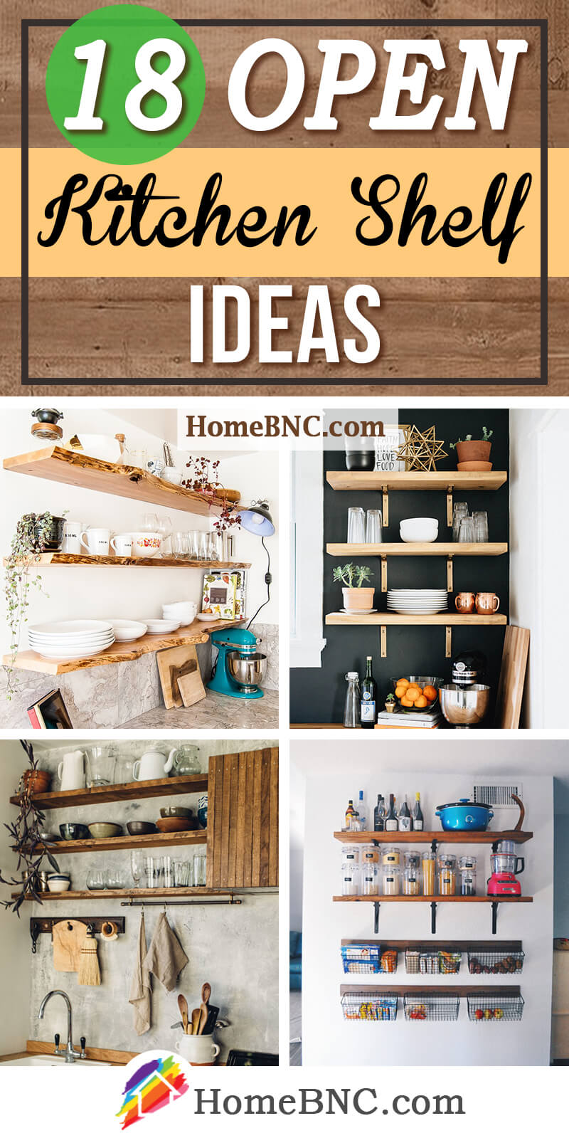 18 Best Open Kitchen Shelf Ideas And Designs For 2021