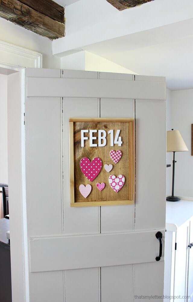 DIY Rustic Heart Command Center Header