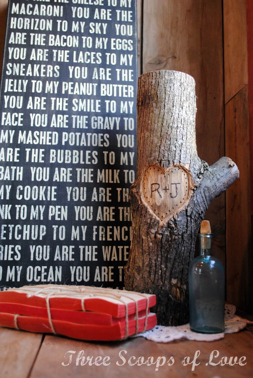 33 Adorable Rustic Wood Heart DIY Projects and Ideas to Show Your