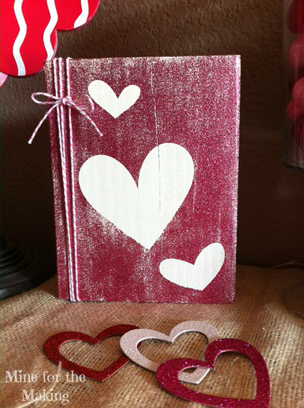 DIY Wood Scrapbook Covers