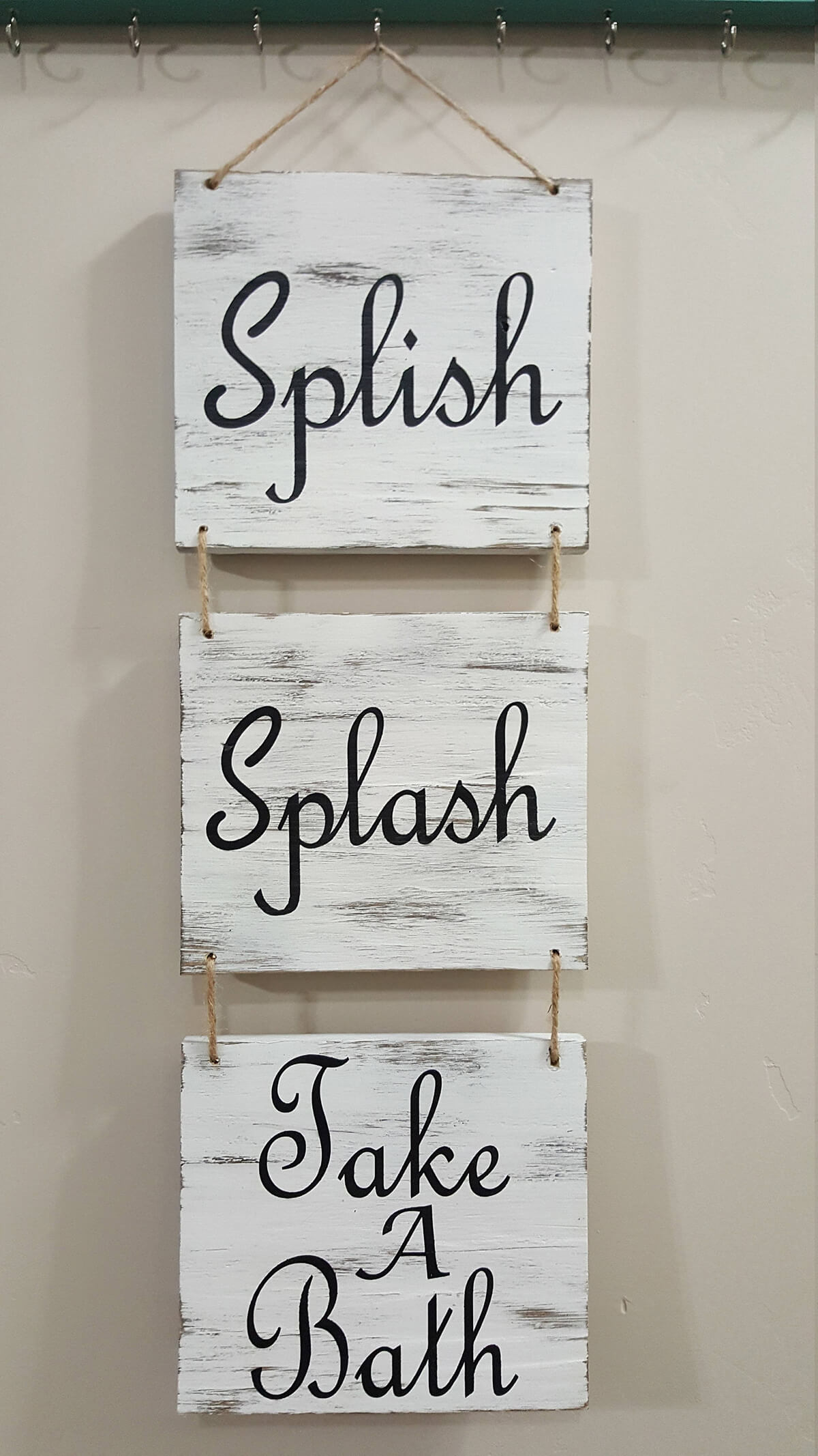 bath signs for bathroom