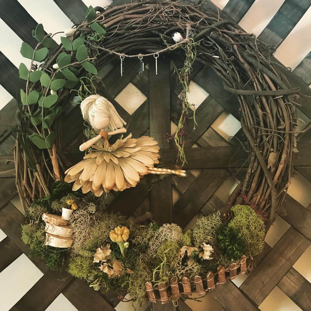 15+ Best Fairy Garden Wreath Ideas and Designs for 2021