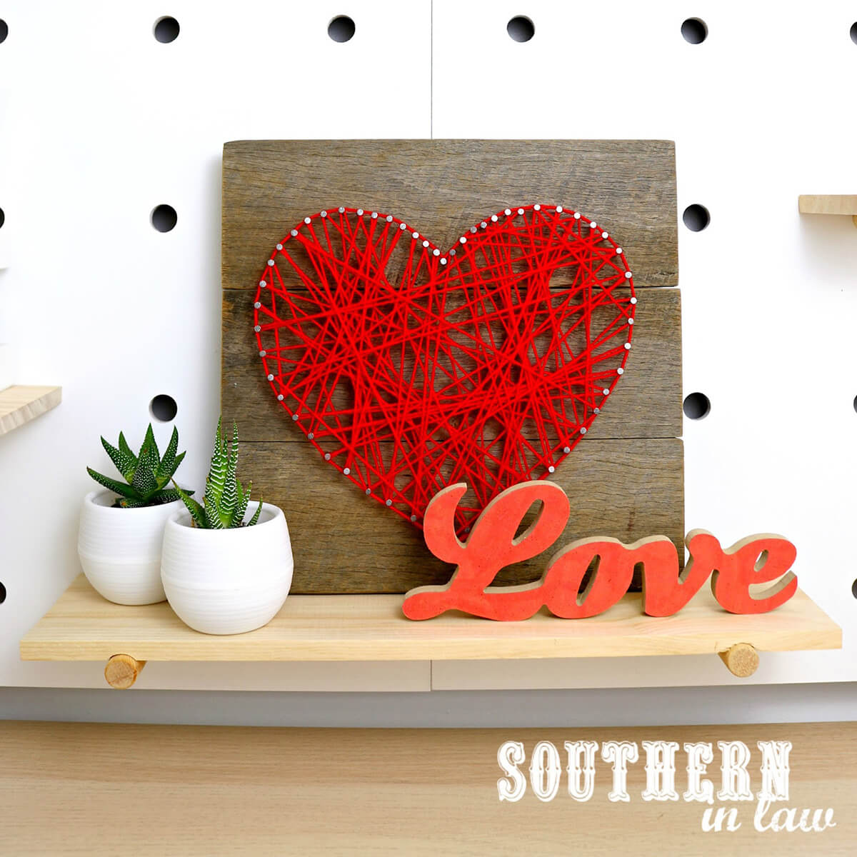 Much Love From String Art