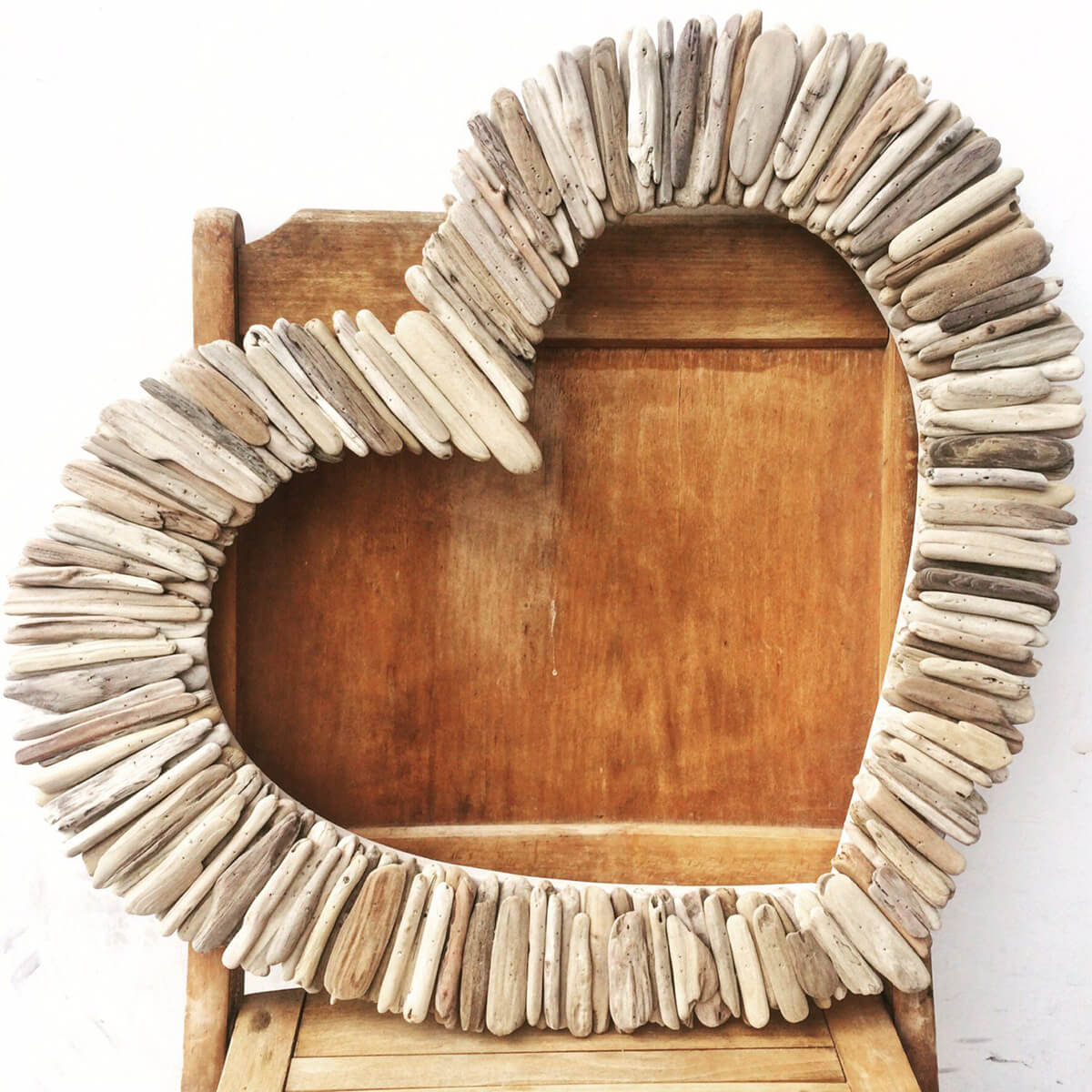 large wooden hearts for crafts