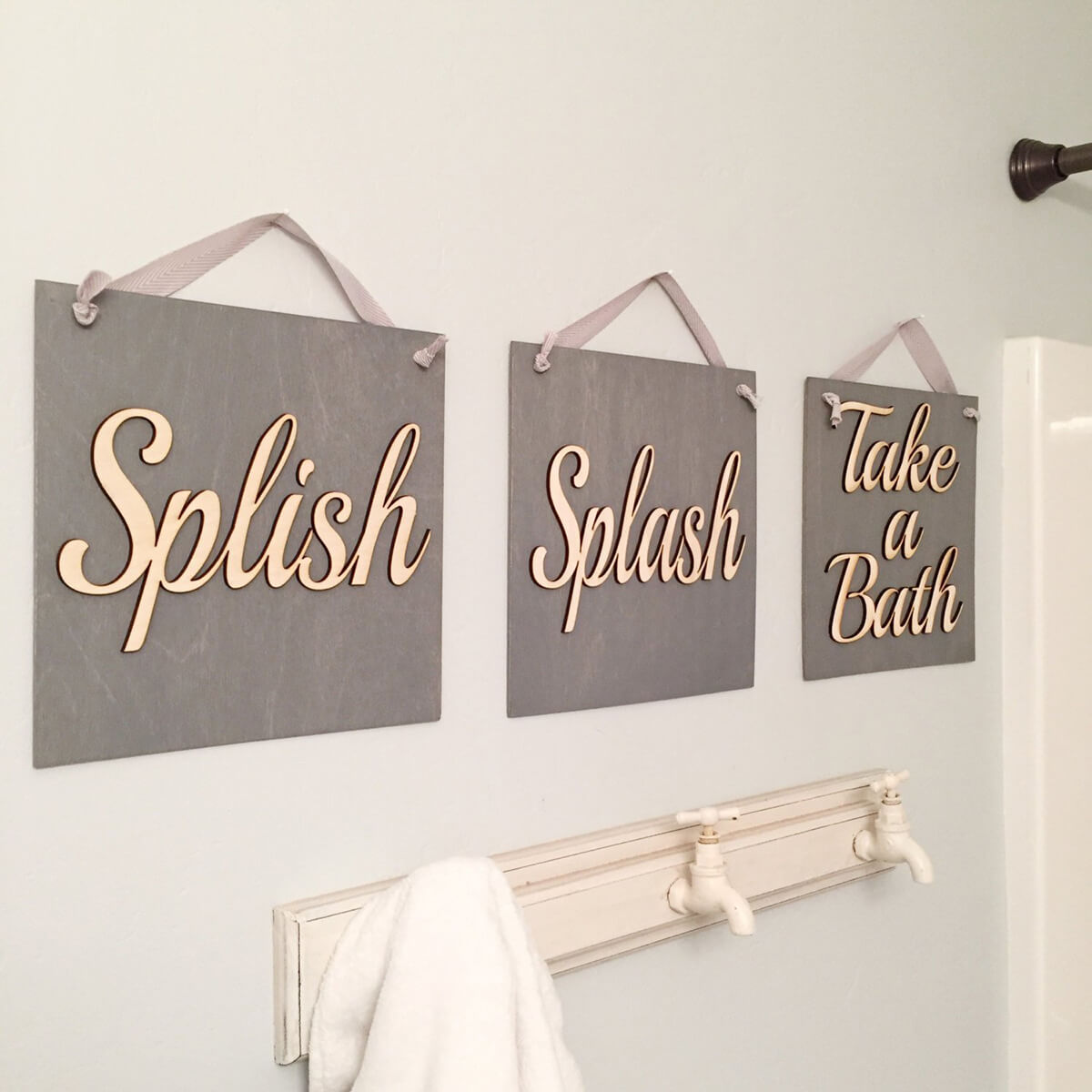 His And Her Bathroom Signs