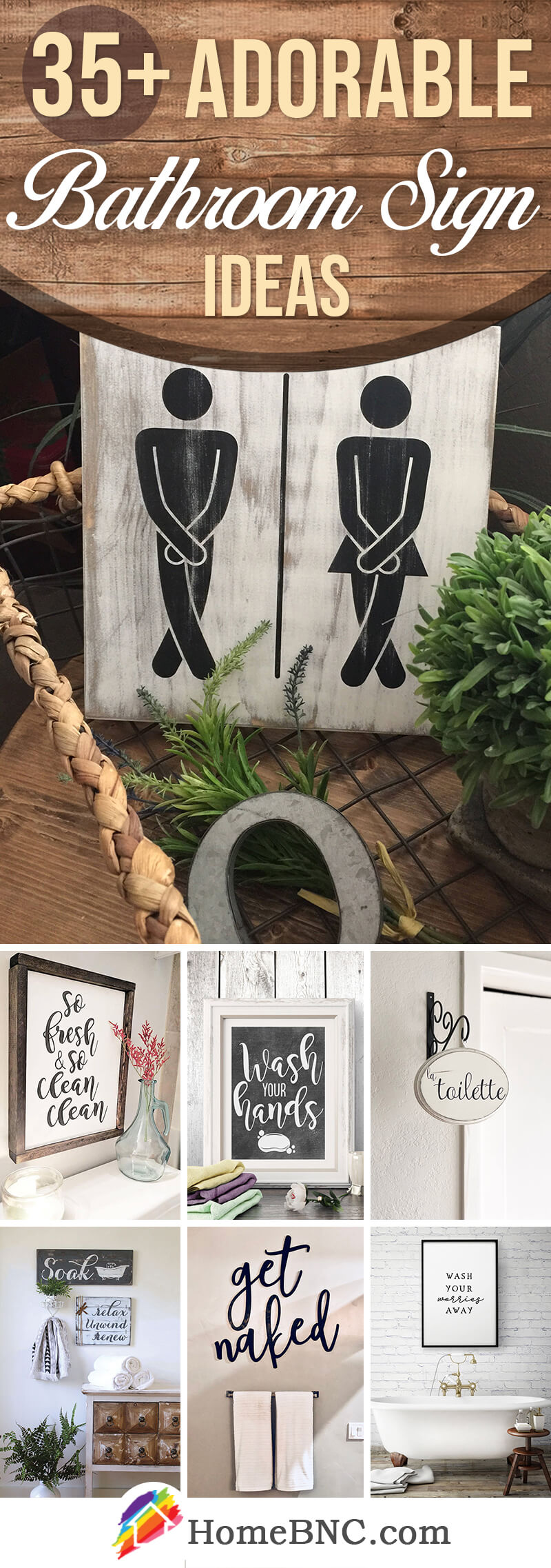 Bathroom Signs For Home