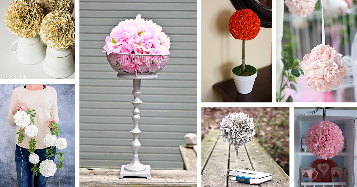 19 Best Flower Ball Decoration Ideas, Round Ball Flower Arrangements