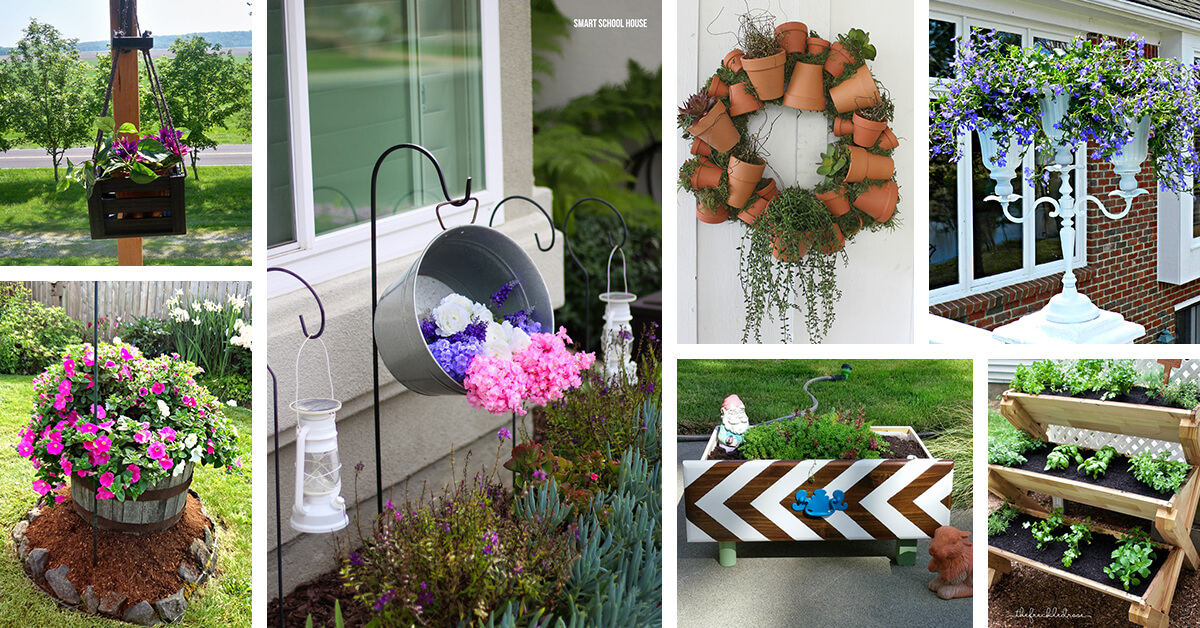 Featured image for “14 Crafty and Creative Garden Planter Ideas to Make Your Garden Look Gorgeous”
