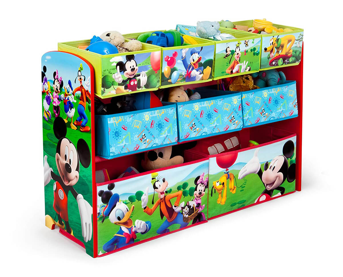 3 tier toy storage