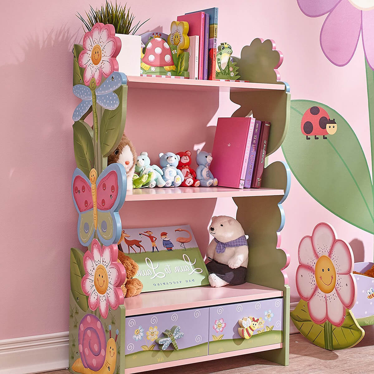 Dreamy and Magical Garden Bookcase