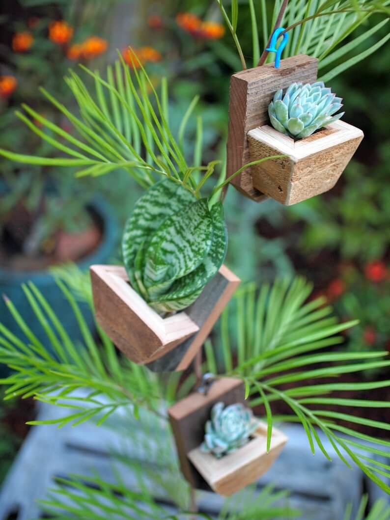 Hook and Box Planter Ornament