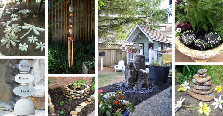 Featured image for 21 Exciting River Rock and Stone Garden Decorating Ideas for Your Outdoor Space