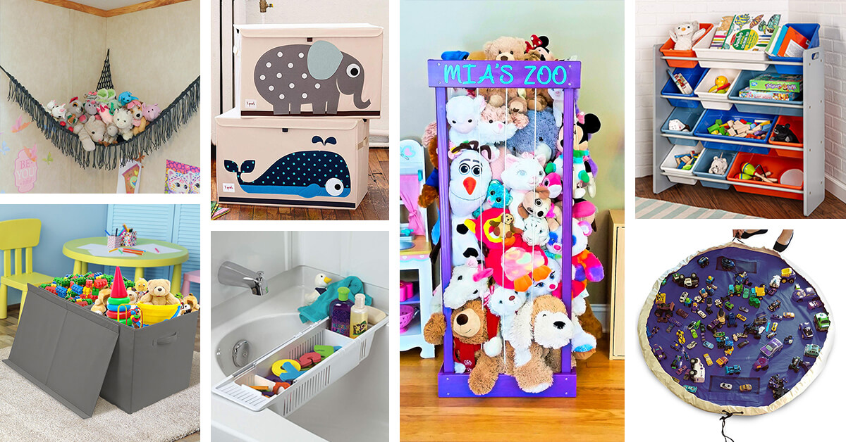 Featured image for “30+ Creative Toy Storage and Organizing Ideas that will Make Your Life Easier”