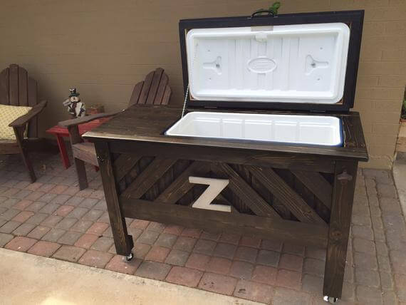 Cool Custom Wheeled Cooler Box