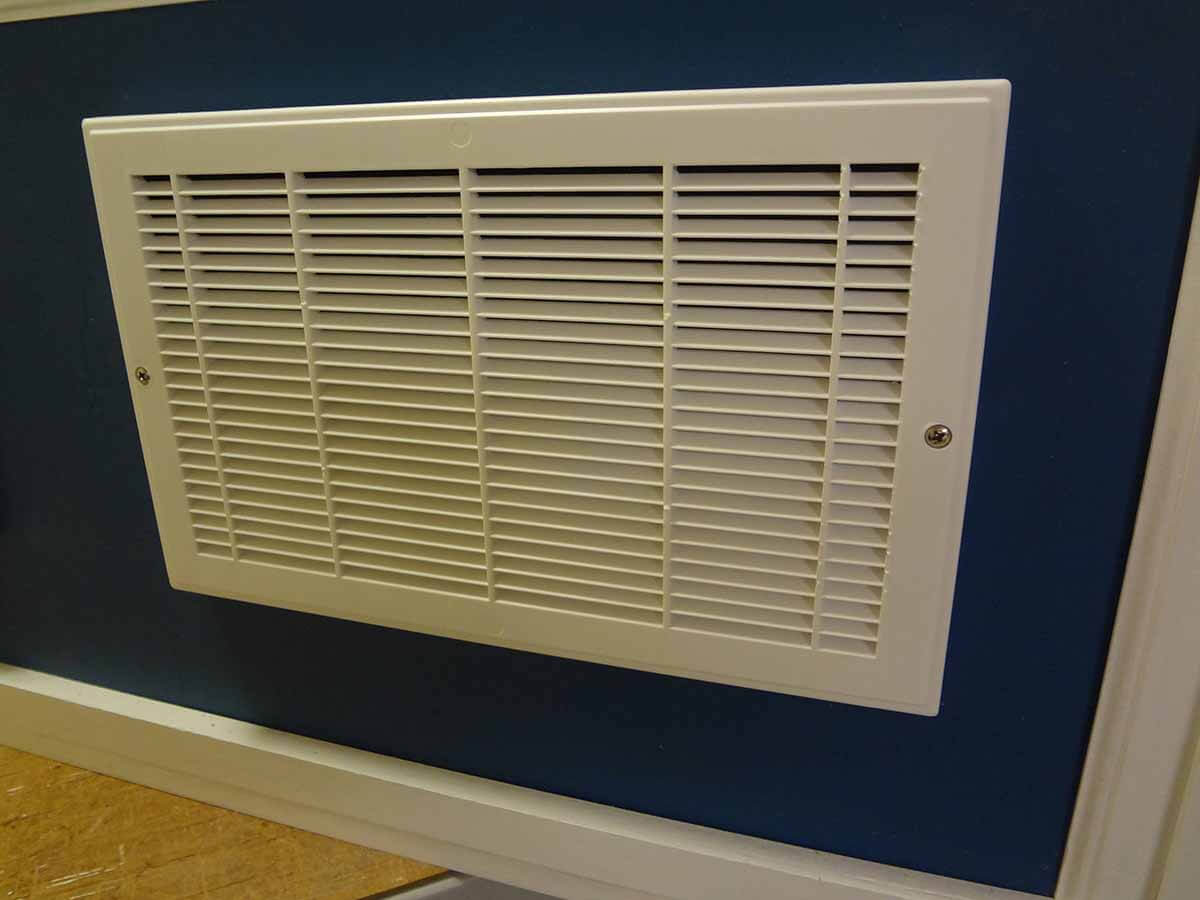 Fake Cold Air Vent Provides Hidden Storage Homebnc