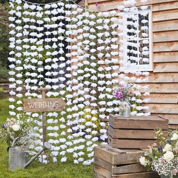 Tissue-Paper Flower Backdrop  Hallmark Ideas & Inspiration