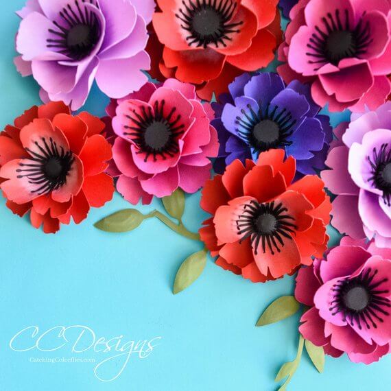 10 Beautiful Paper Flower Design Ideas for Decoration • Shilpidea