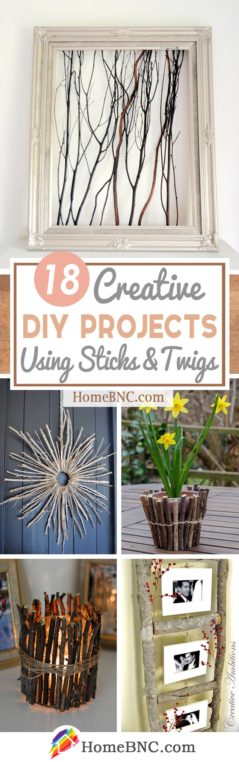 DIY Home and Garden Projects Using Sticks and Twigs