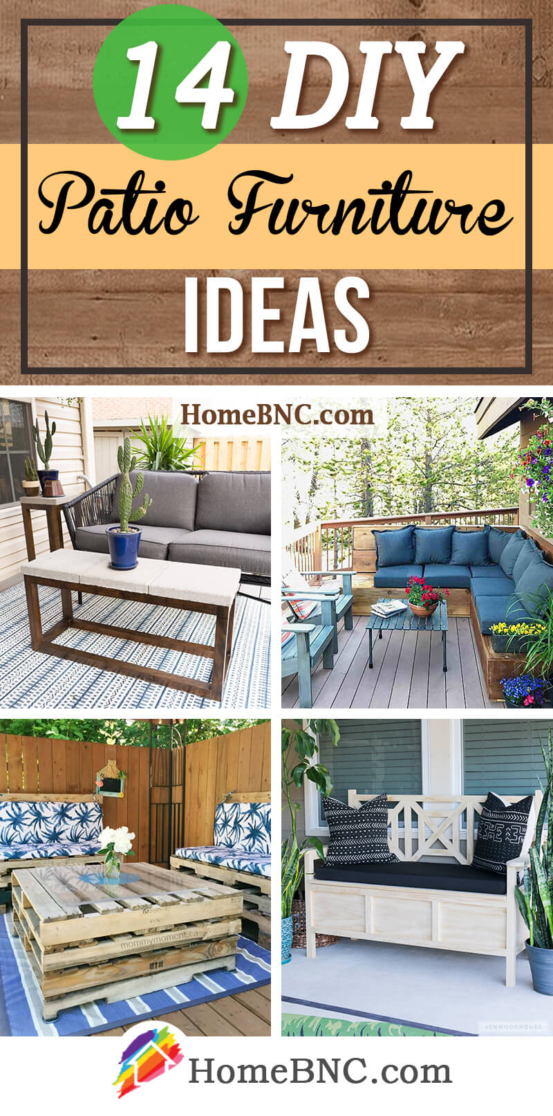 14 Best Diy Patio Furniture Ideas And Designs For 2020