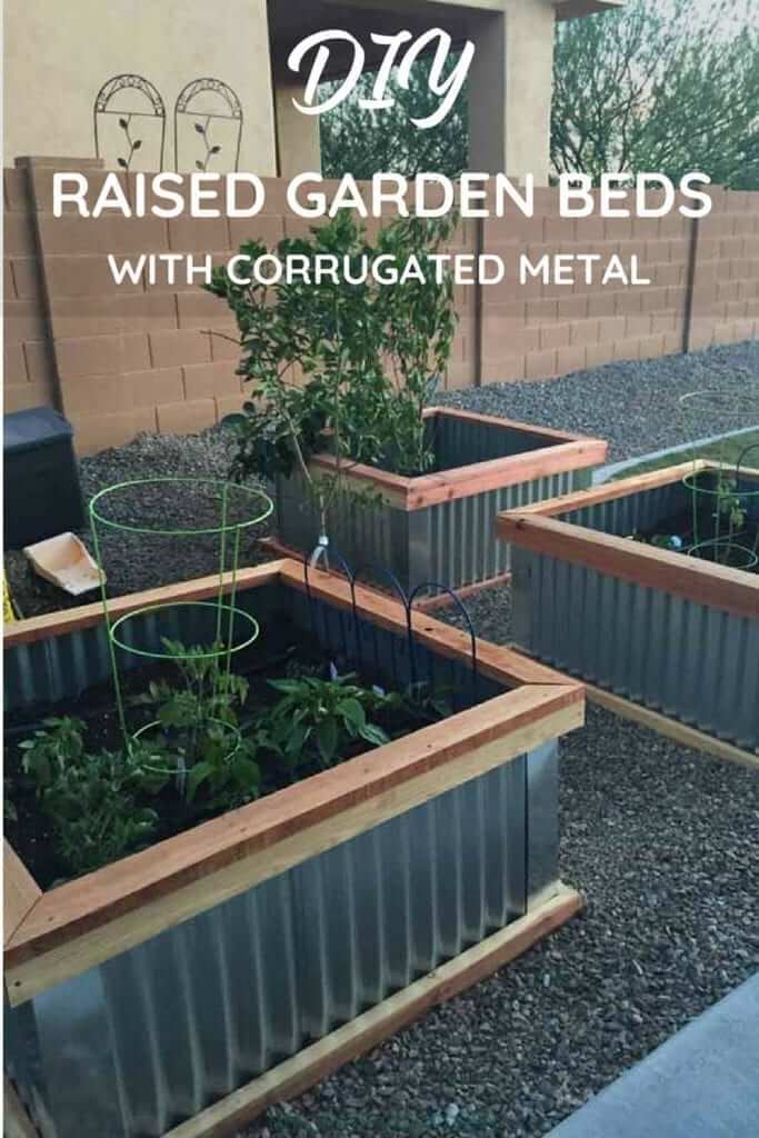 The Corrugated Metal Raised Garden Bed, Corrugated Metal Garden Bed Plans