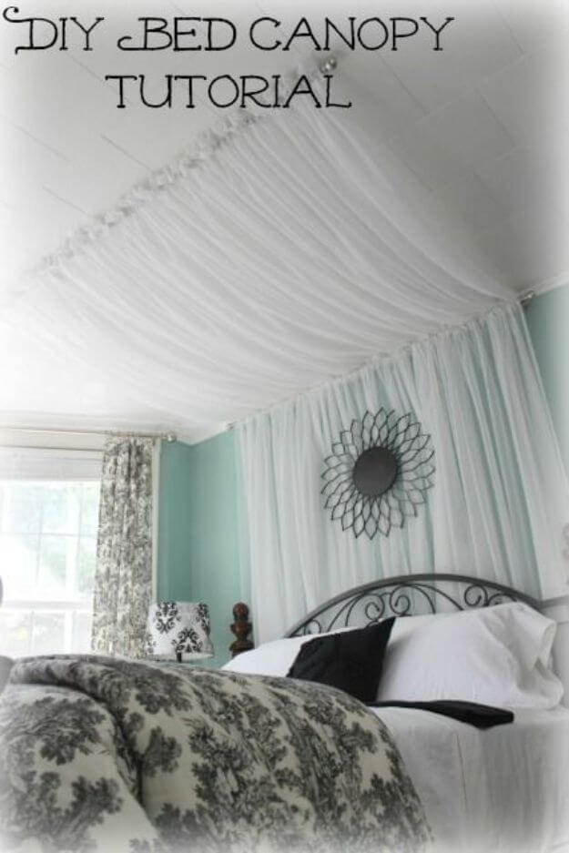 24 Best Canopy Bed Ideas And Designs, Canopy Curtain Ideas