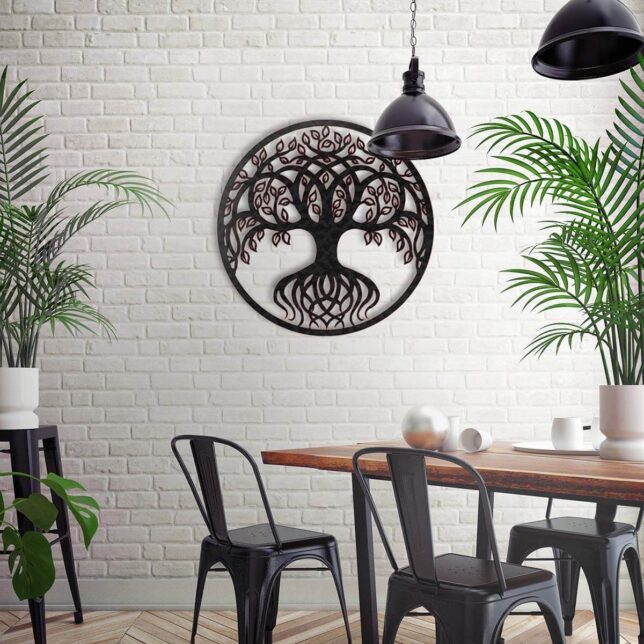 31 Metal Wall Art Ideas for Modern Home Decoration
