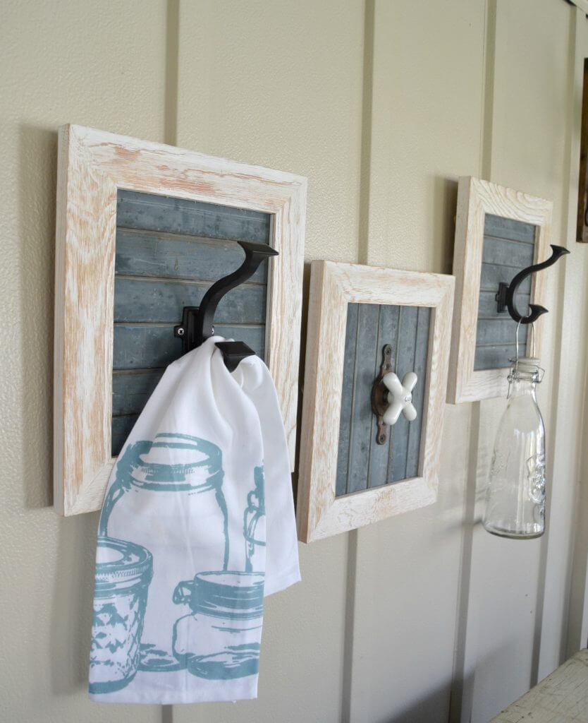 Decorative DIY Hooks for Bathroom Décor