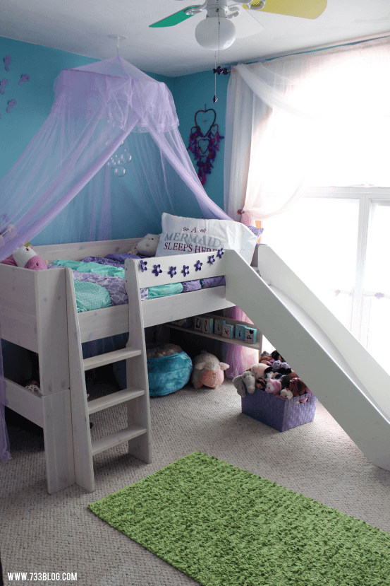 A Bedroom Fit for a Mermaid