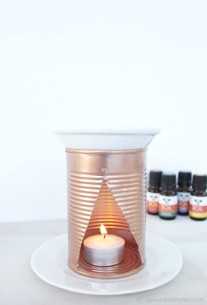 Tin Can Essential Oil Burner