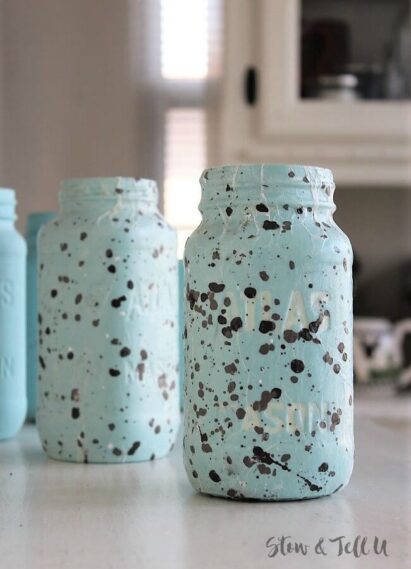 28 Best Painted Mason Jar Ideas And Designs For 2024 13 Painted Mason Jar Ideas Homebnc 411x569