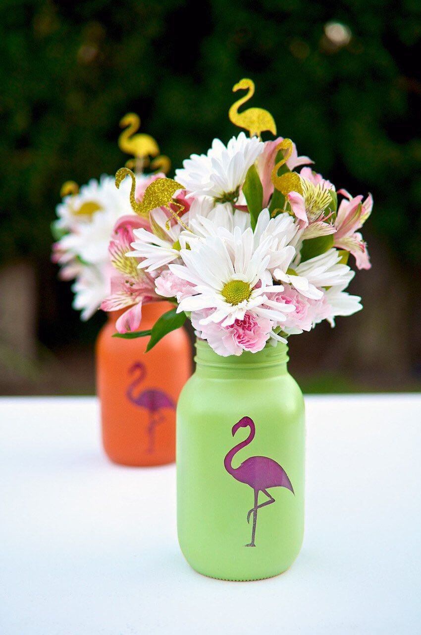 Doin’ it in Style Flamingo Vases