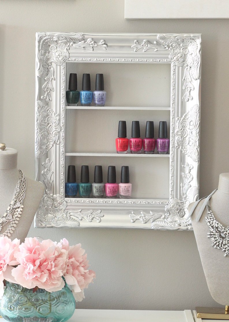 Decorative Frame Rack for Storage Display