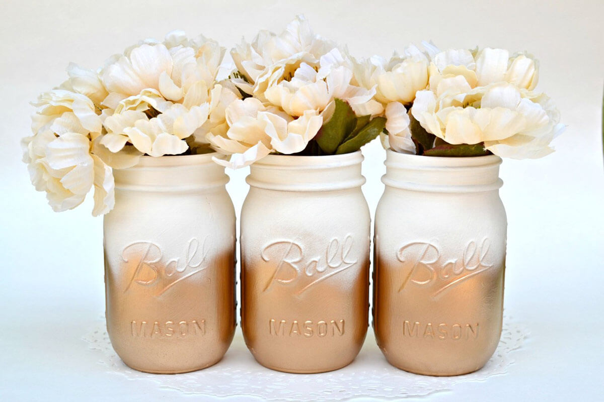 28 Best Painted Mason Jar Ideas and Designs for 2021