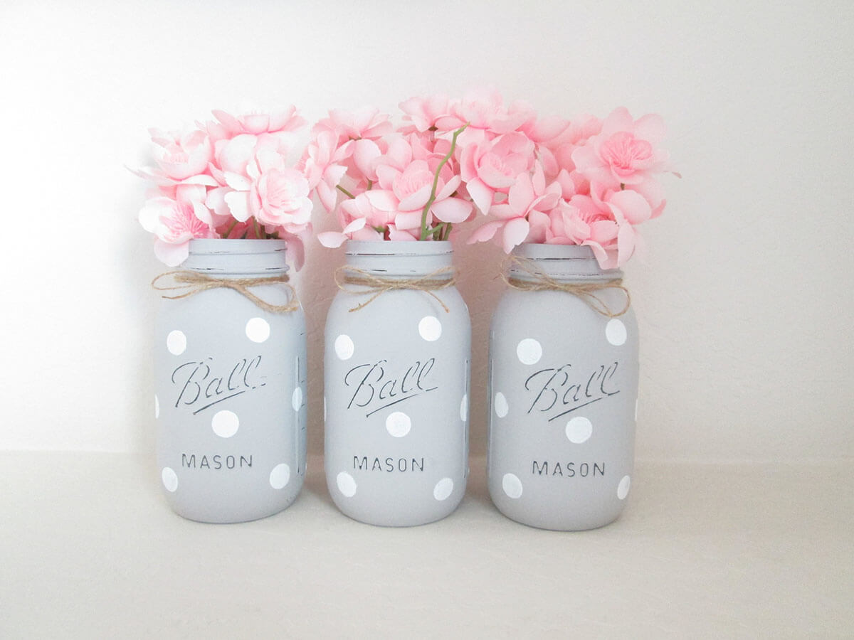 28 Best Painted Mason Jar Ideas And Designs For 2020